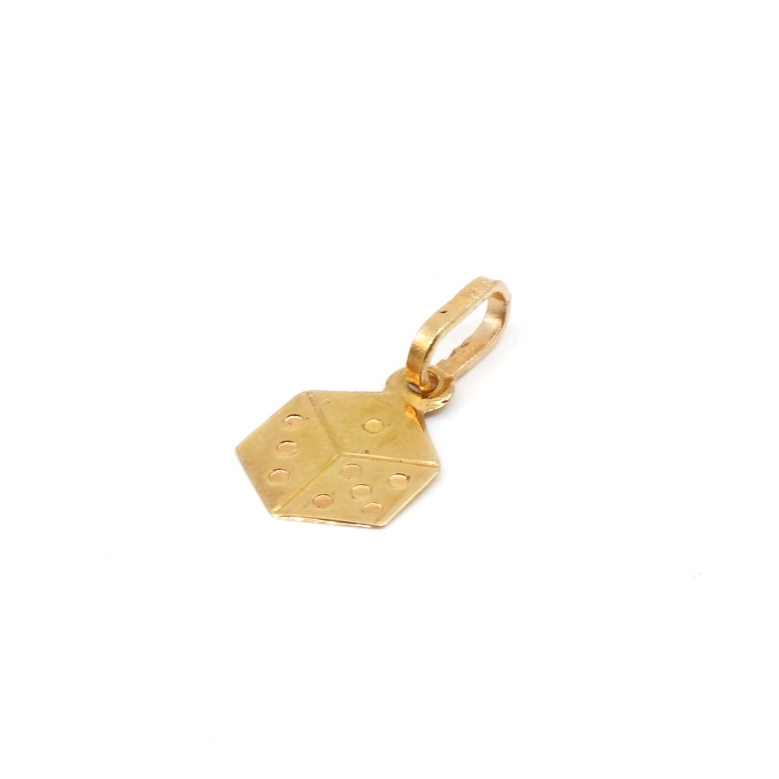 Hänge/berlock Tärning Guld 18K
