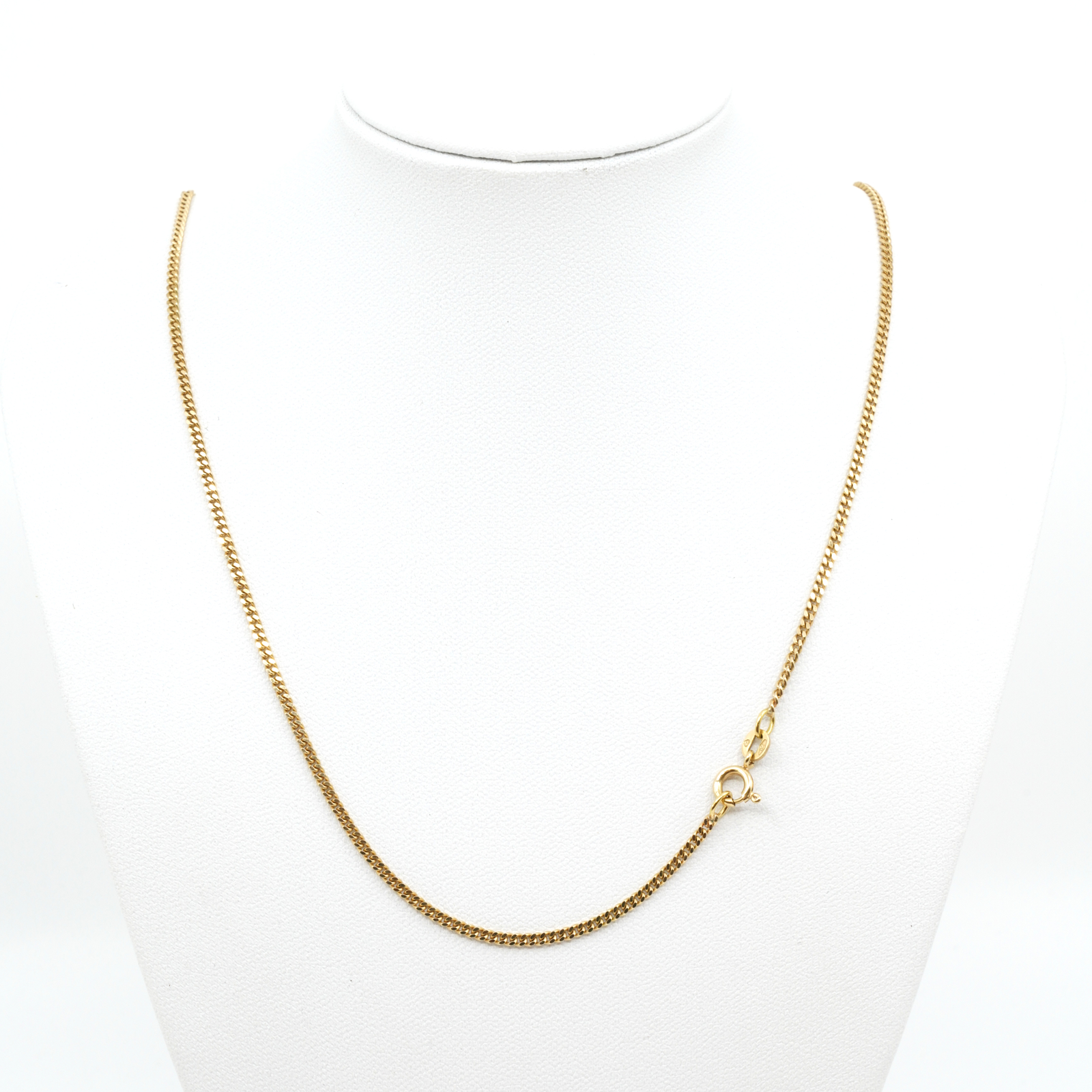 Halskedja Pansar Guld 18K
