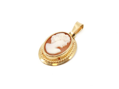 Hänge/berlock Guld 18K Med came