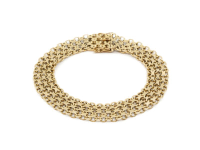 Armband X-länk Guld 18K
