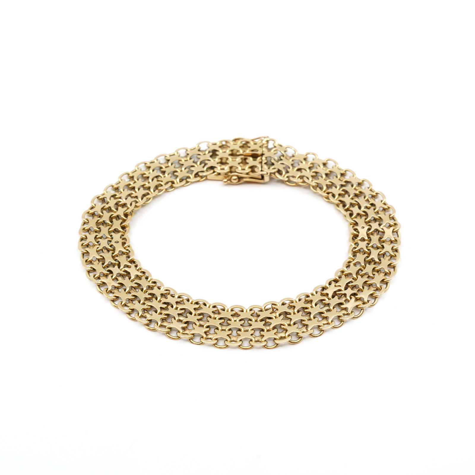 Armband X-länk Guld 18K