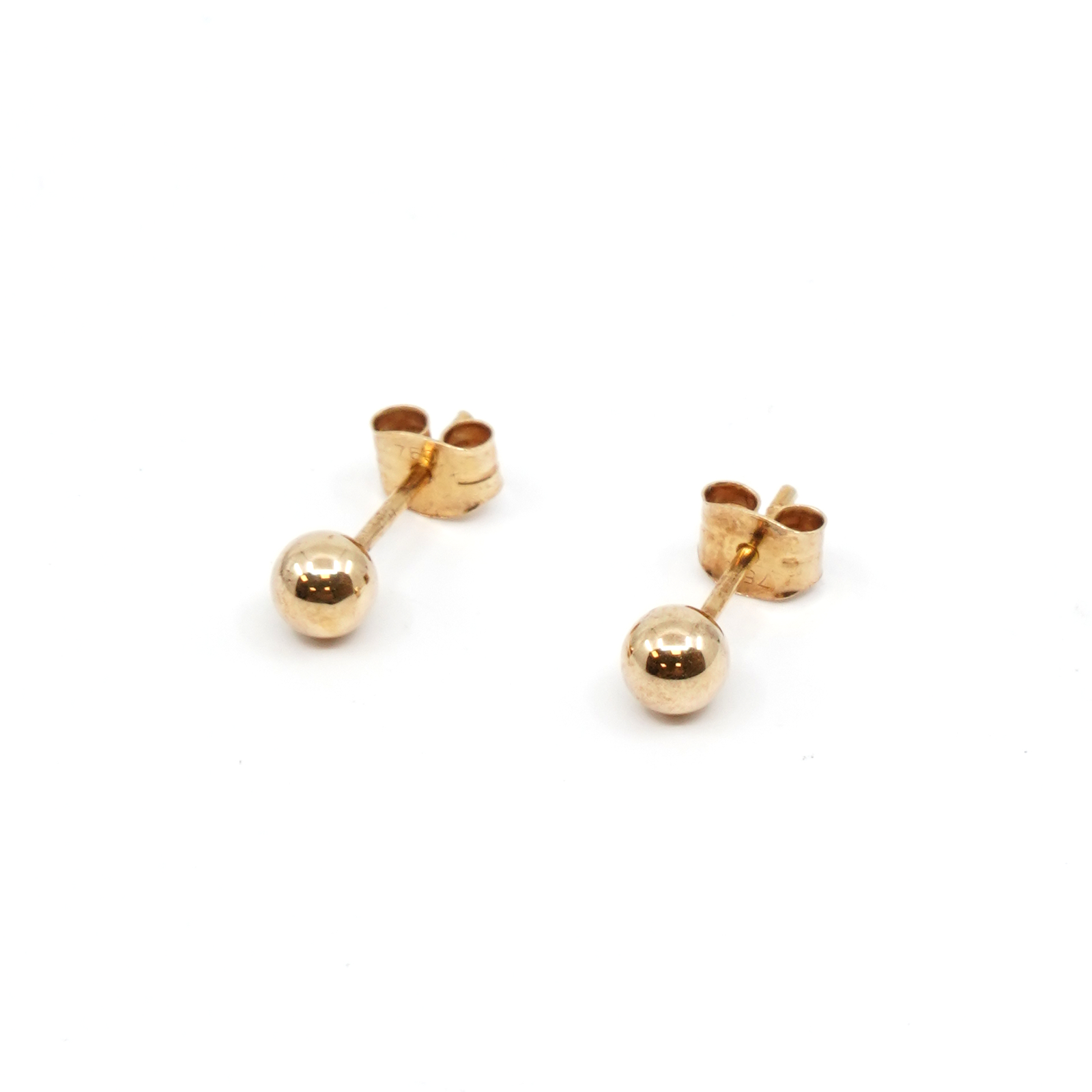 Örhängen Kulor Guld 18K