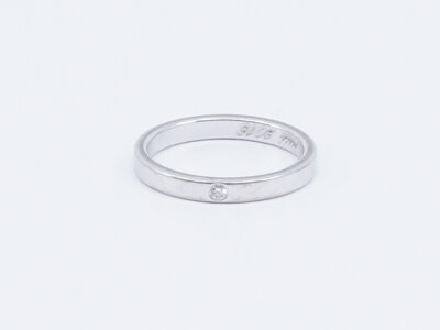 Ring med diamant