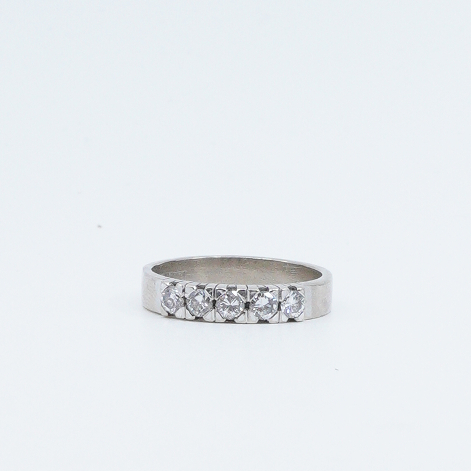 Ring Vitguld Guld