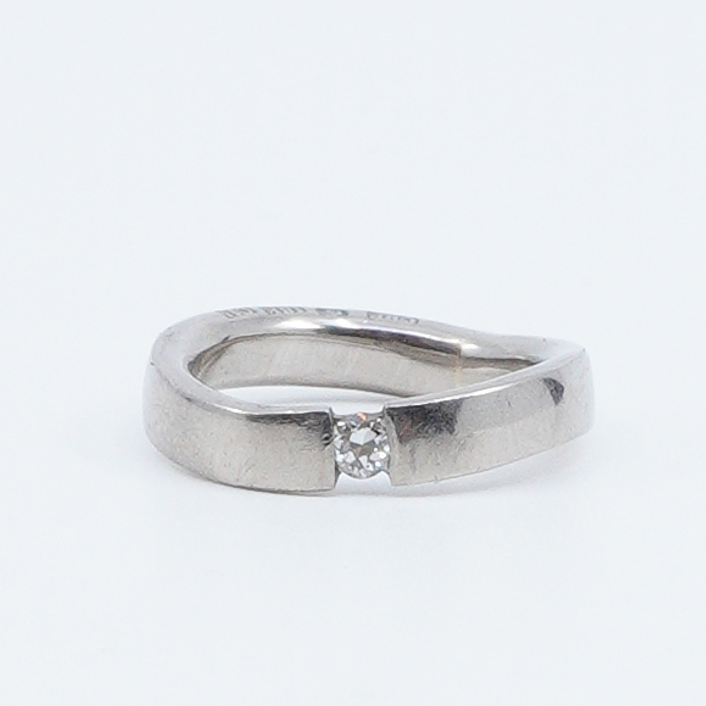 Ring med diamant