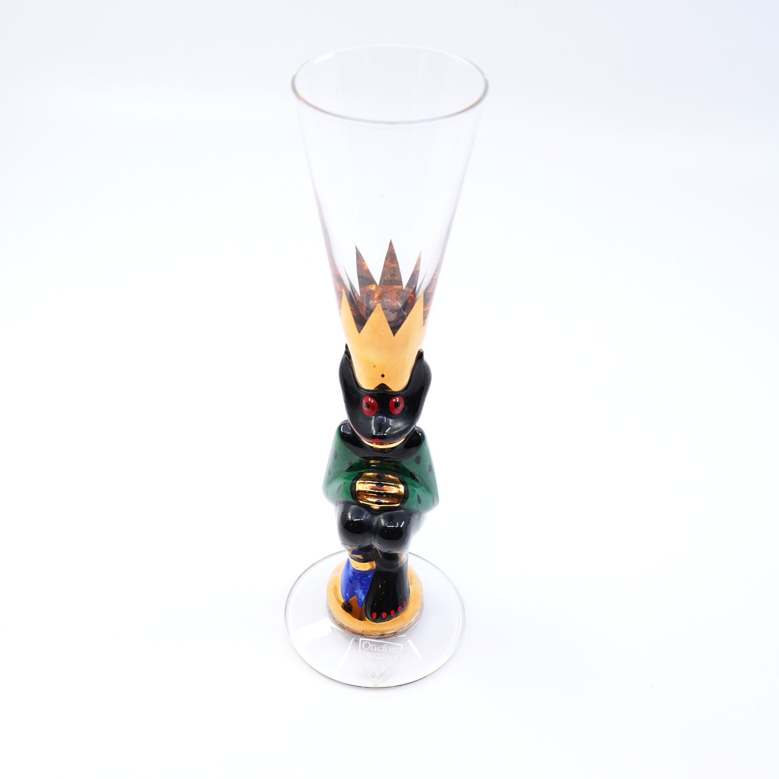 GUNNAR CYRÉN. Djävulsglas "Nobel", Orrefors, jubileumsutgåva 2001