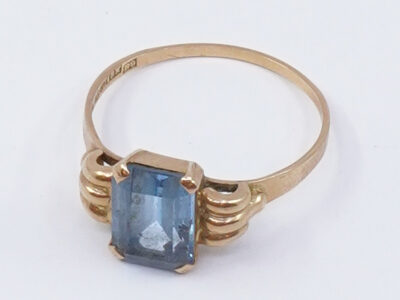 Ring Guld 18K med sten
