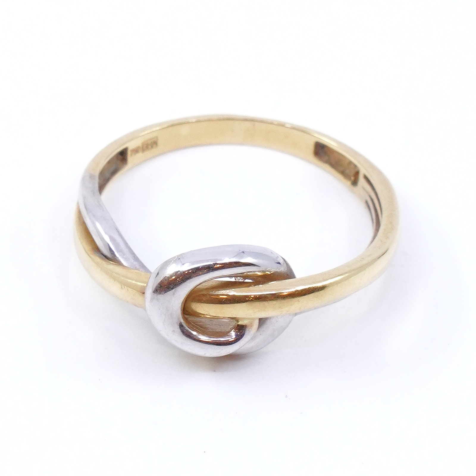 Ring GHA Knut Tvåfärgat Guld