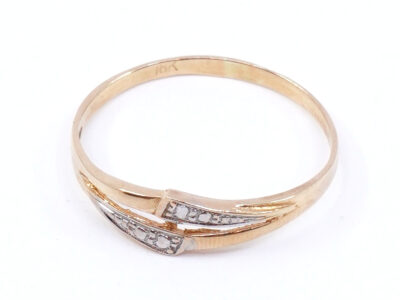 Ring Guld 18K tvåfärgat
