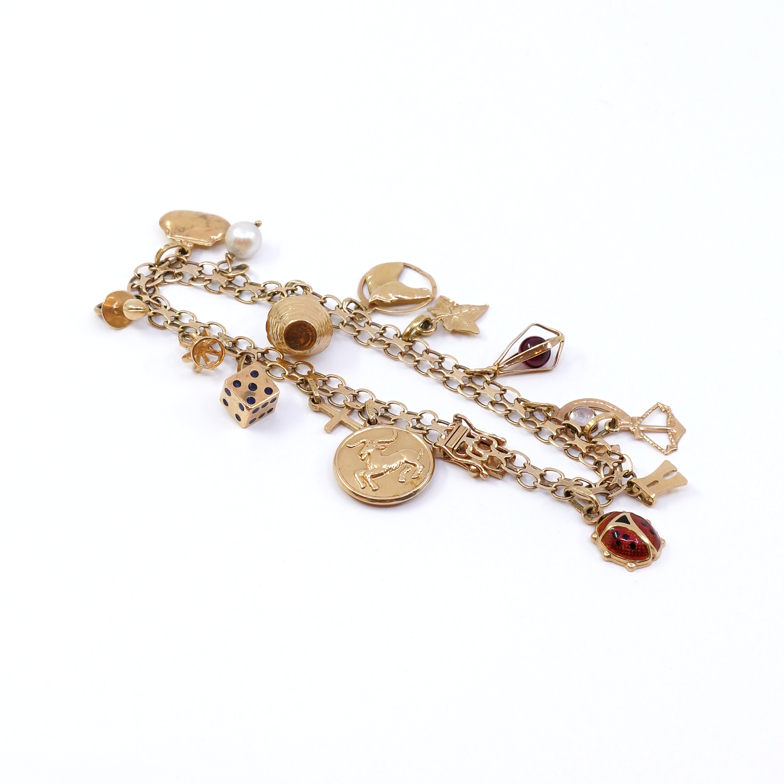Armband X-länk Guld