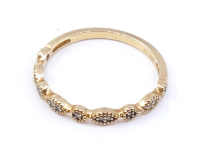 Ring Guld 18K med stenar