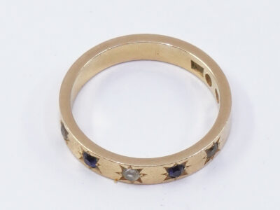 Ring Guld 18K med stenar