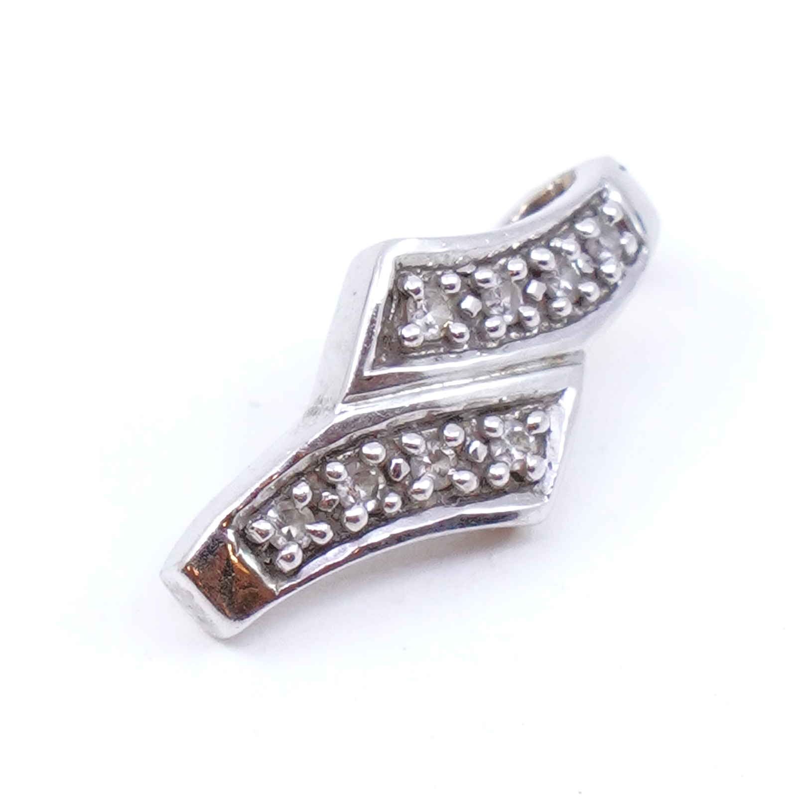 Hänge Vitguld 18K med diamanter