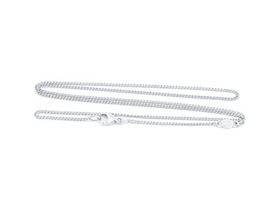 Halskedja Pansar Vitguld 18K 45,2cm Georg Jensen