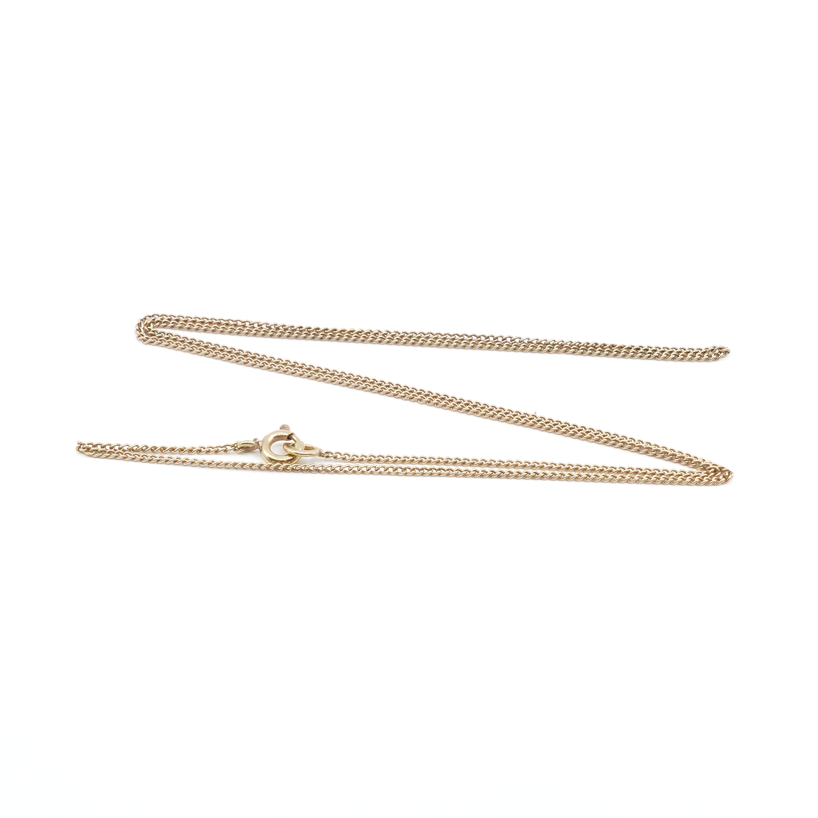 Halskedja Pansar Guld 18K 45,5cm
