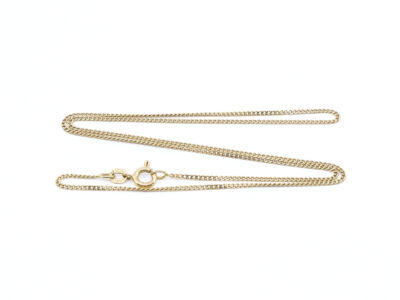 Halskedja Pansar Guld 18K 44cm