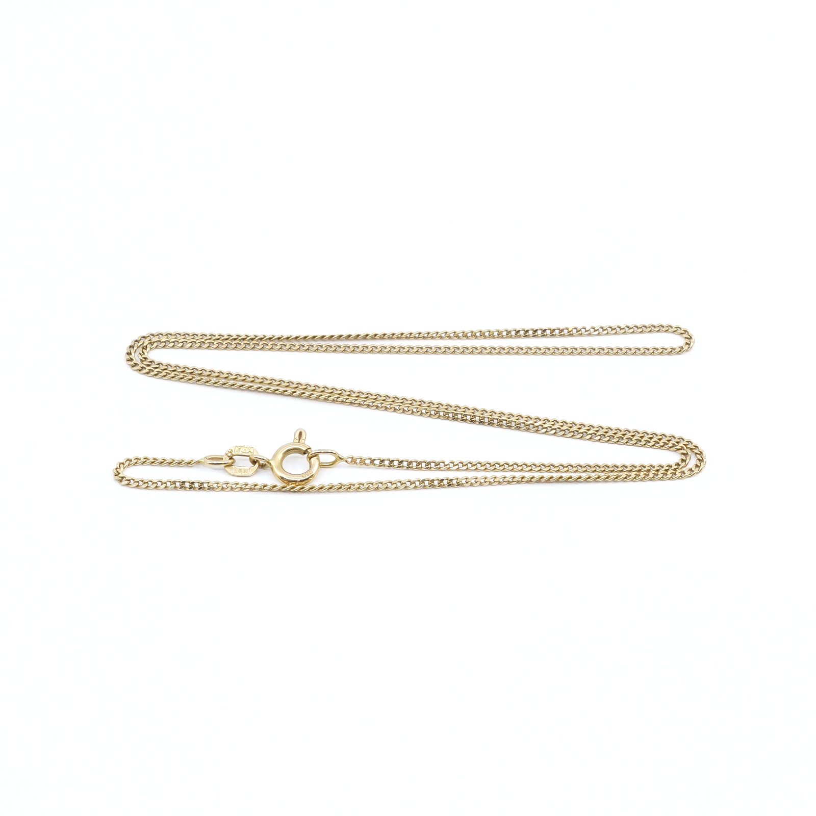 Halskedja Pansar Guld 18K 44cm