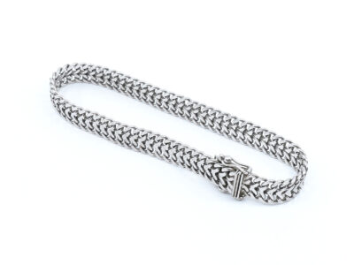 Armband Fiskben Vitguld 18K 22,3g 18,5cm