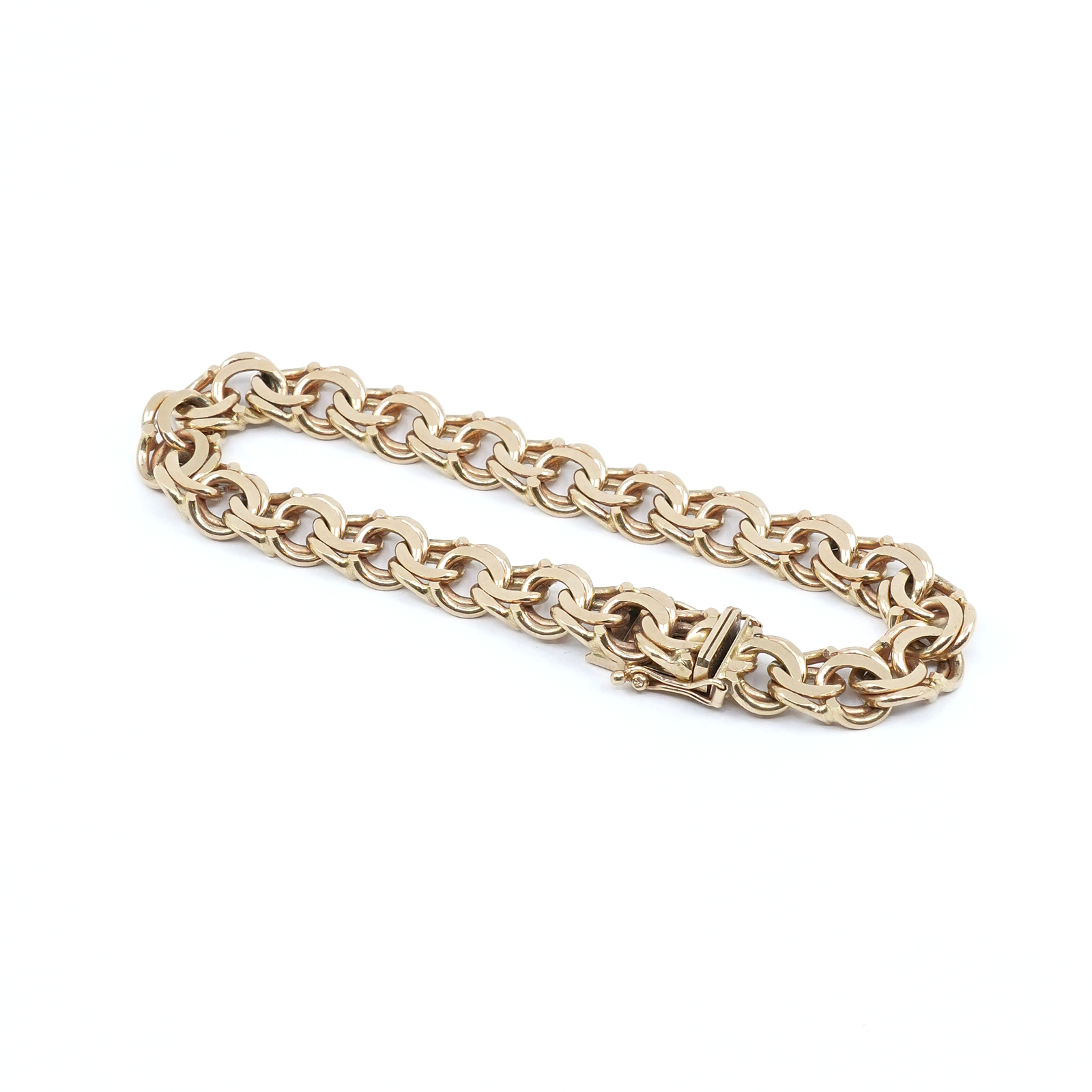 Armband Bismarck Guld 18K 32,2g 18,5cm