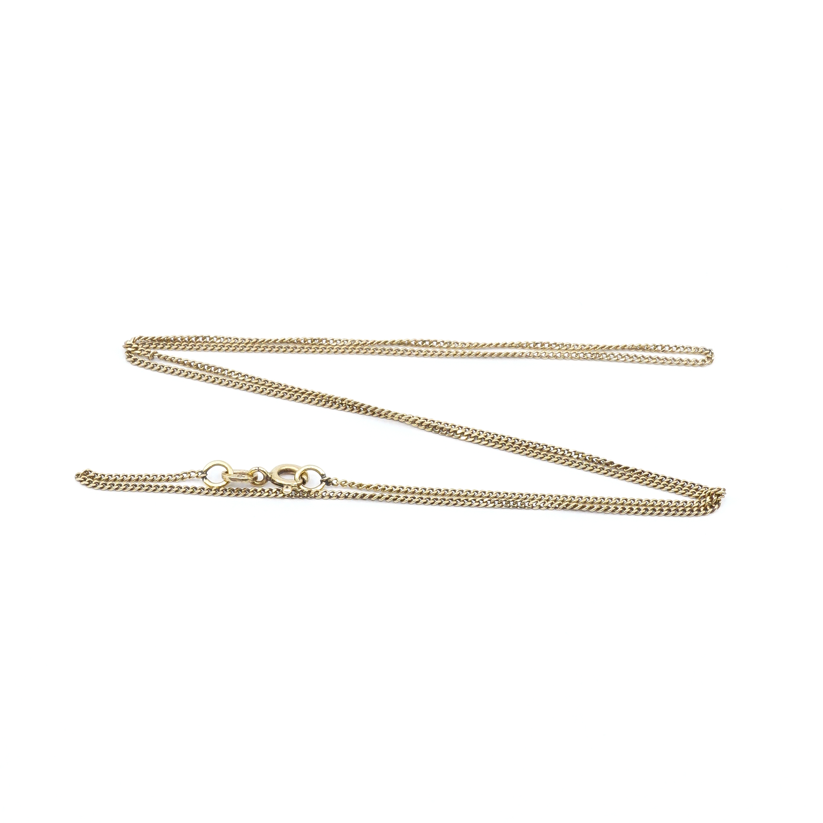 Halskedja Pansar Guld 18K 47,5cm