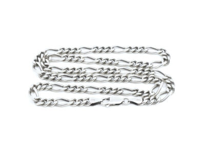 Halskedja Figaro Silver S925 50,5cm