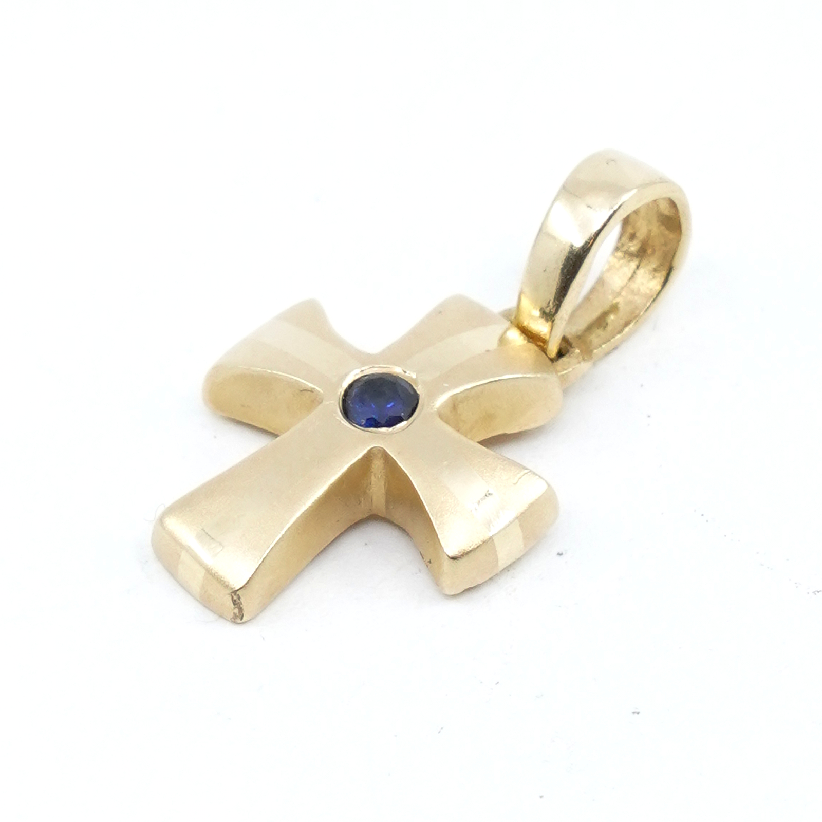 Hänge Kors Guld 18K