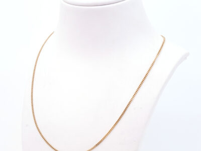 Halskedja Pansar Guld 18K