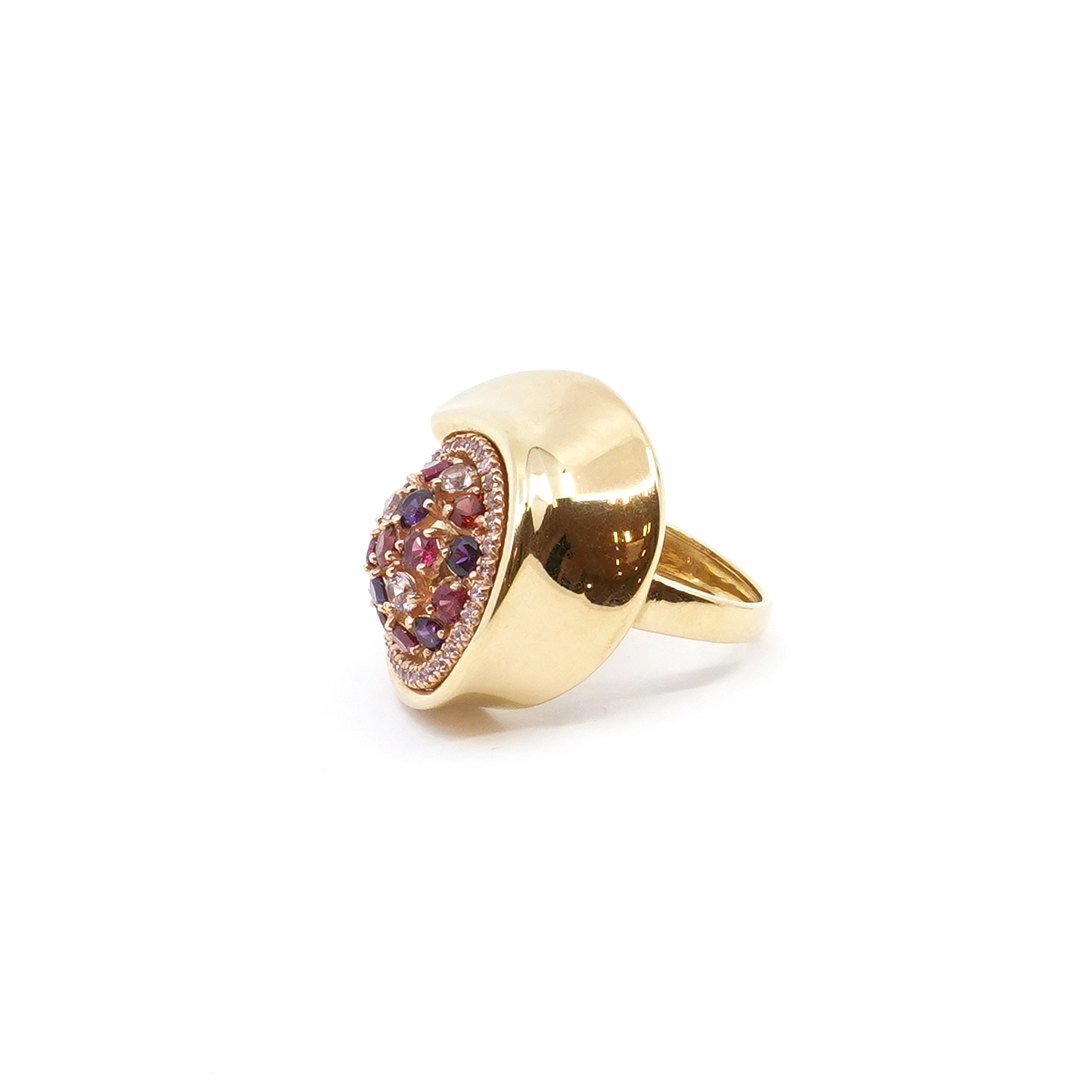 Ring med stenar