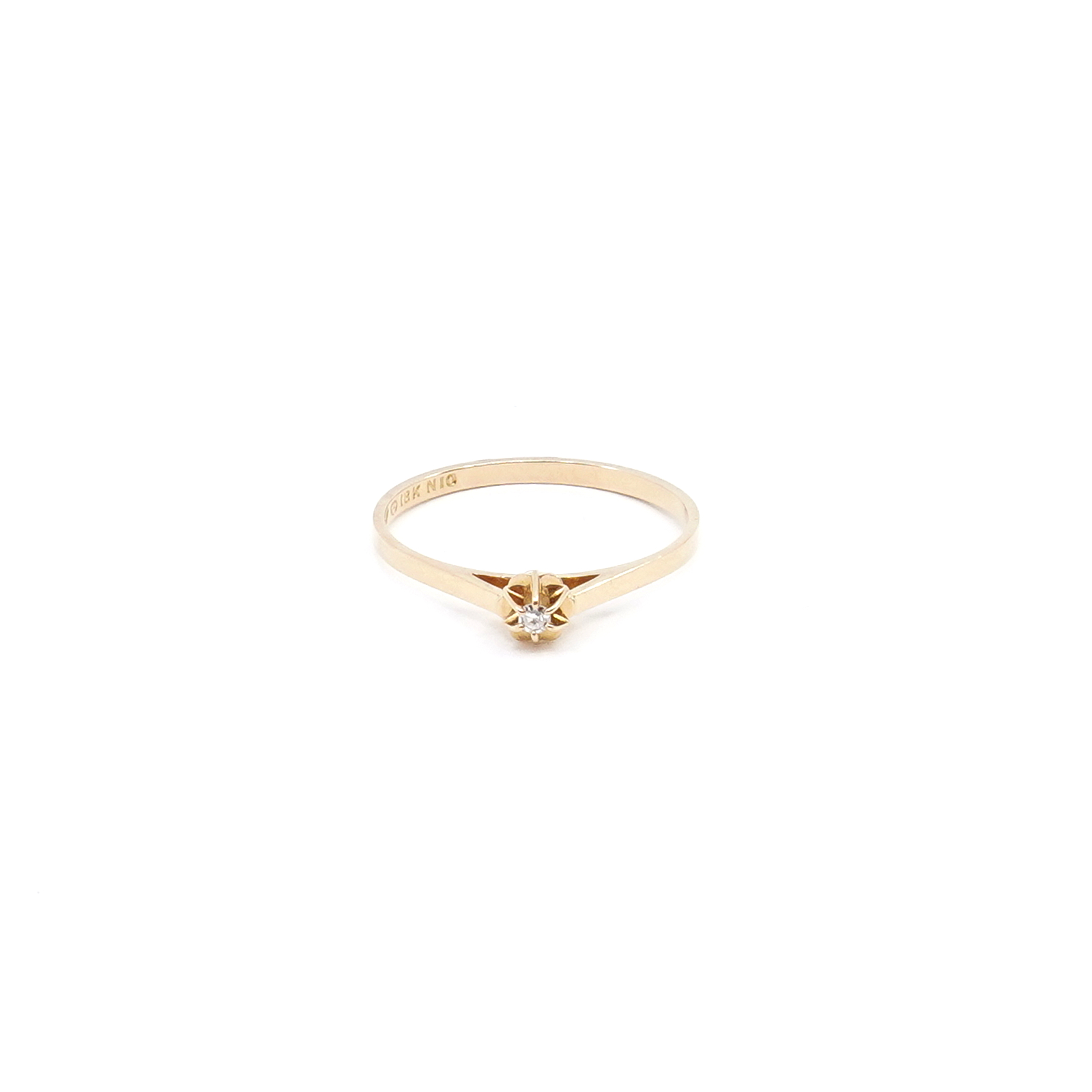 Ring med diamant