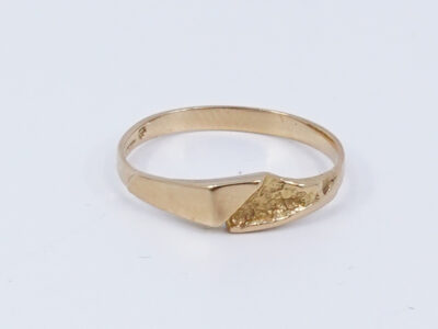 Ring Guld 18K 1,3g Ø 16,75