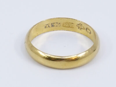 Ring Guld 23K 3,7g Ø17,25