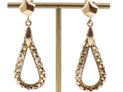 Örhängen Guld 18K 6,7g Höjd 4,7mm Diameter 16mm
