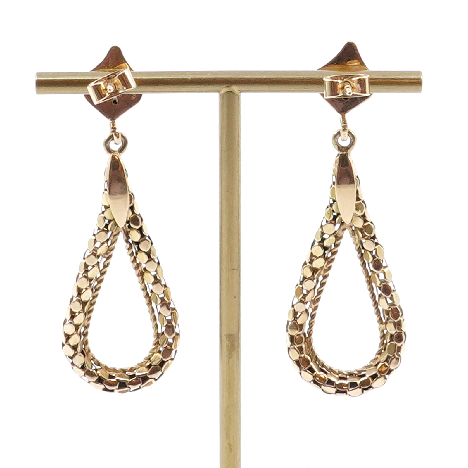 Örhängen Guld 18K 6,7g Höjd 4,7mm Diameter 16mm