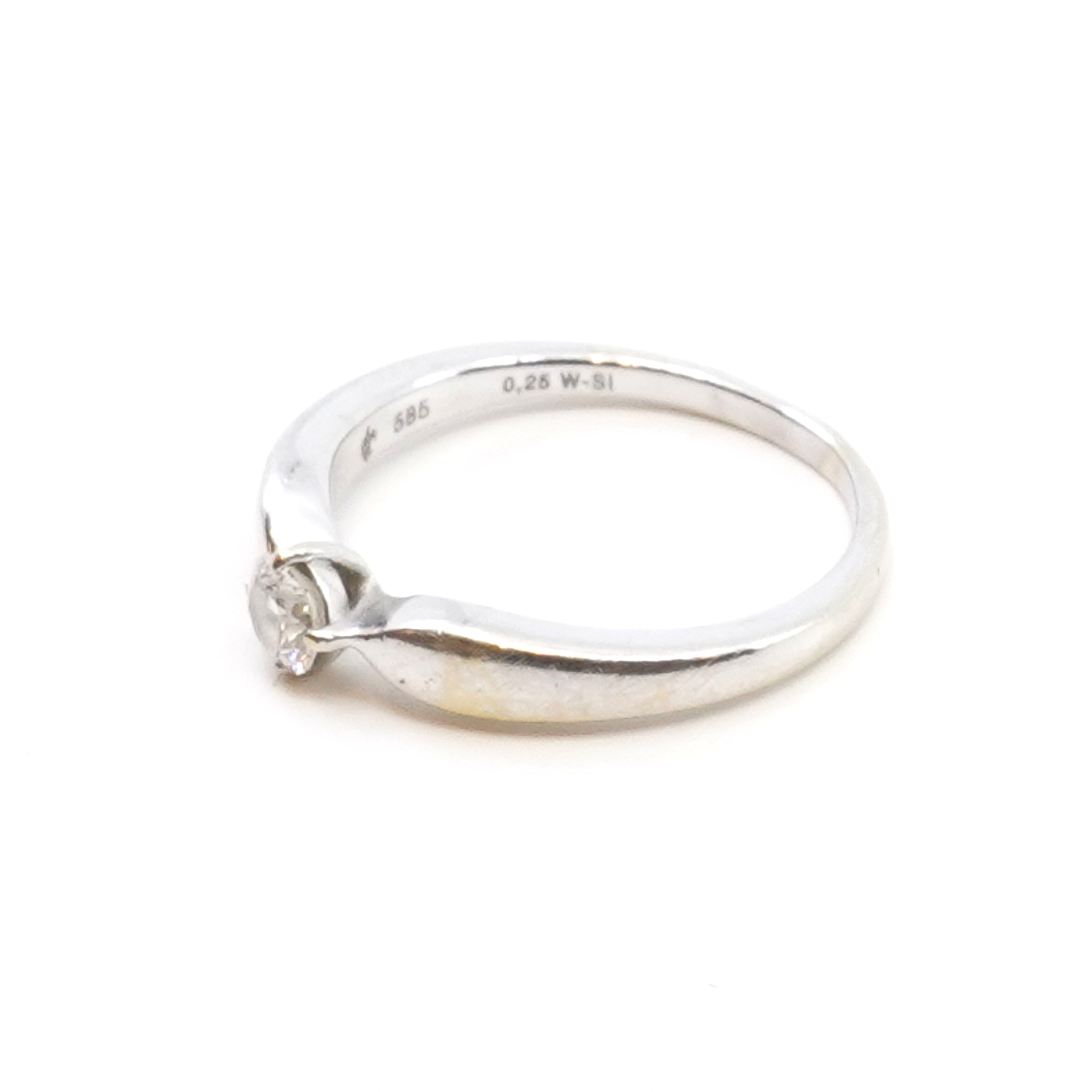 Ring Vitguld 14K