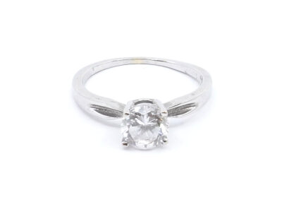 Ring Vitguld 18K
