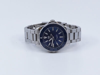Armbandsur Tag Heuer Aquaracer Lady Quartz Datum Stål Längd 18,5cm Boett 35mm