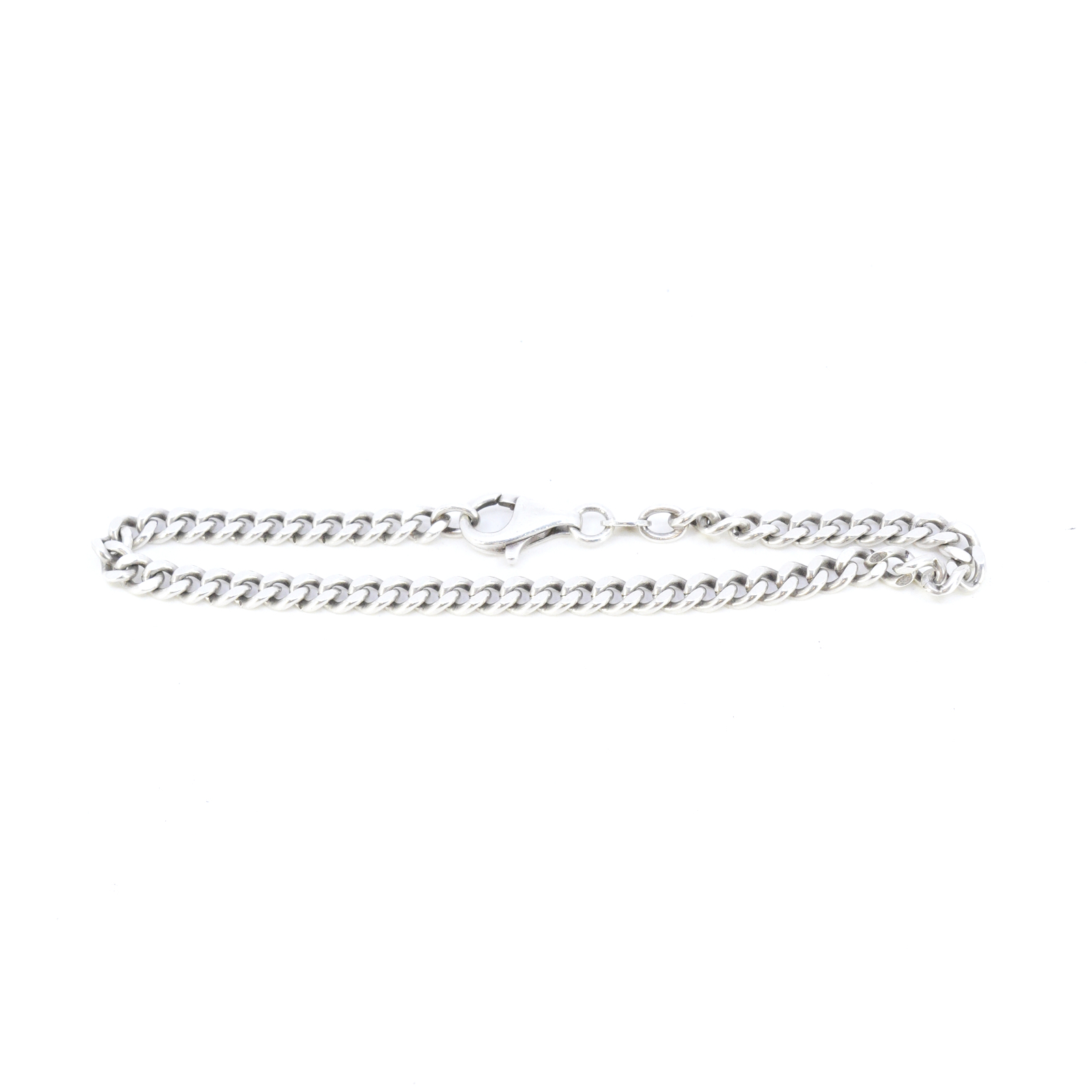 Silverarmband Pansar
