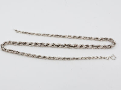 Halskedja Cordell Silver, Längd 45cm
