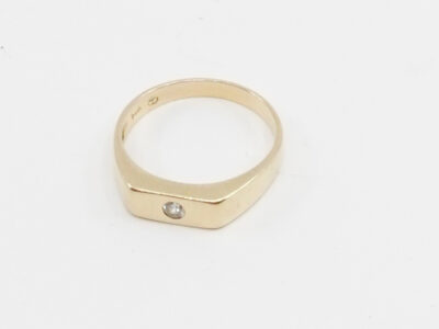 Ring med sten Guld 14K Ø18,75