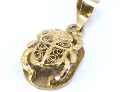Hänge skarabé Guld