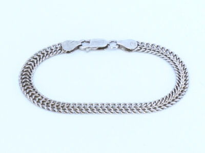 Armband fiskben Silver