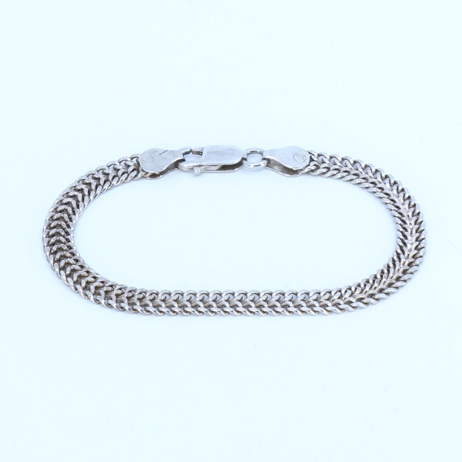 Armband fiskben Silver