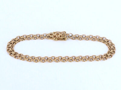 Armband X-länk Guld