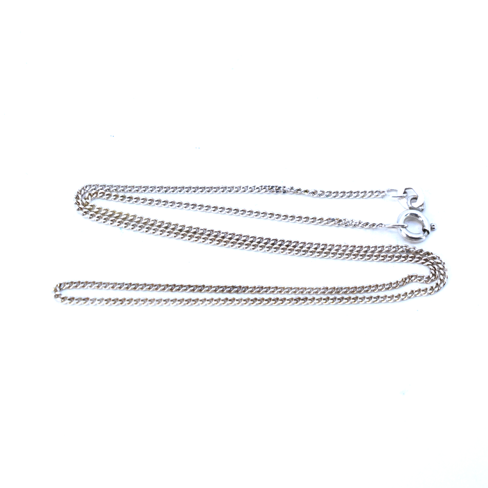 Halskedja pansar Silver