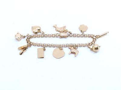 Armband X-länk Guld