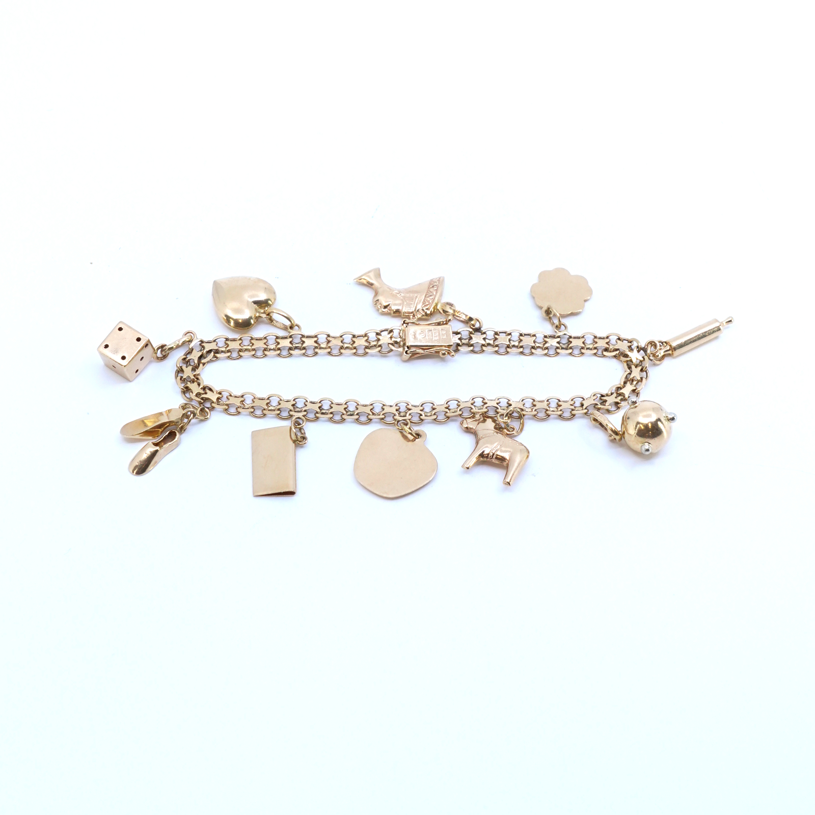 Armband X-länk Guld
