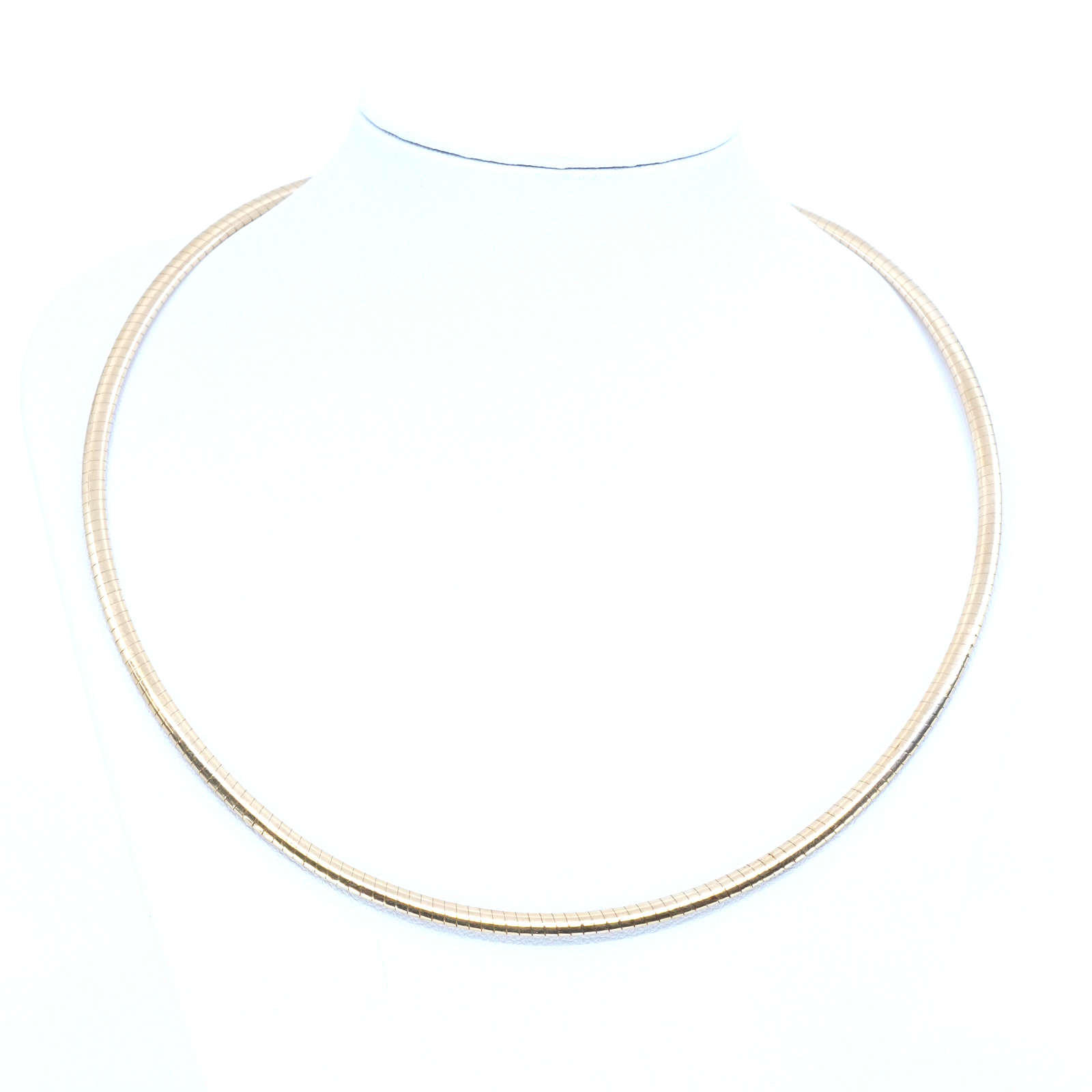 Halskedja collier halvstelt