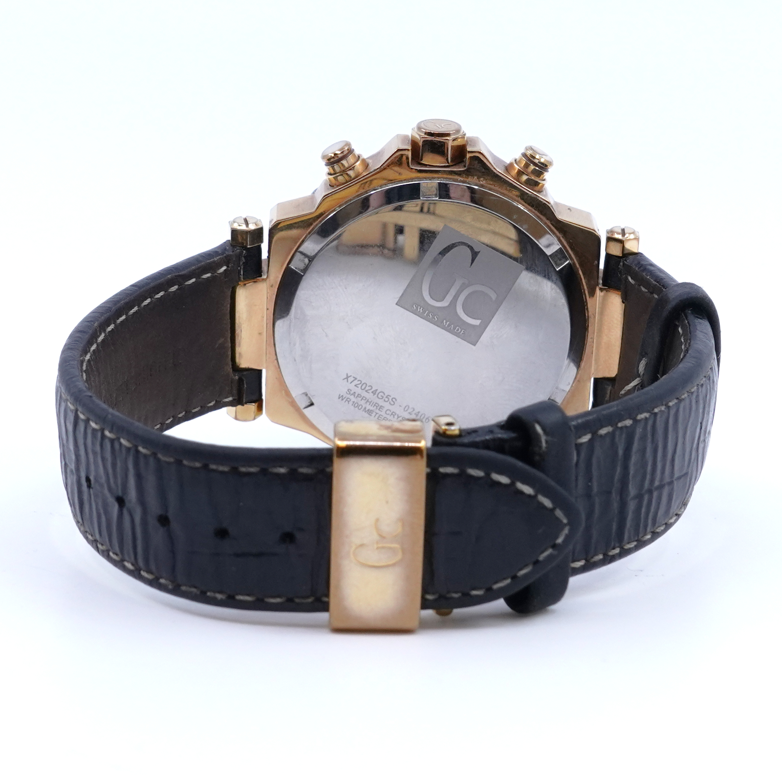 Armbandsur Gc läderarmband kronograf quartz