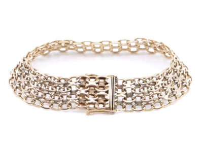 Armband X-länk 18K 18,8g Längd 17,5cm