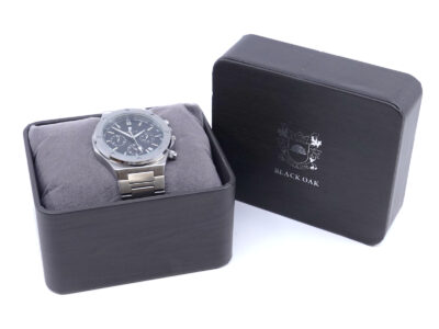 Armbandsur Black oak quartz chronograf datum med box